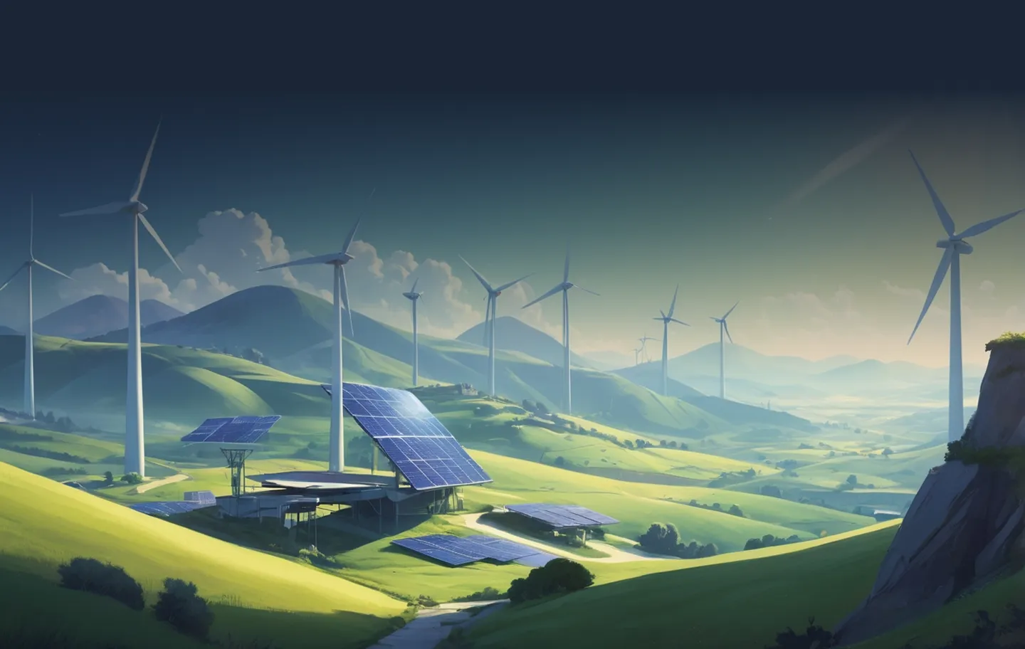 Renewable energy Scene